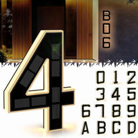 Lumiiva Illuminated Solar House Numbers™