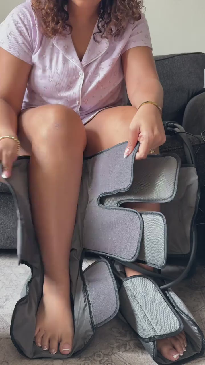 Lumiiva™ Air Compression Leg Massager for Circulation and Pain Relief video